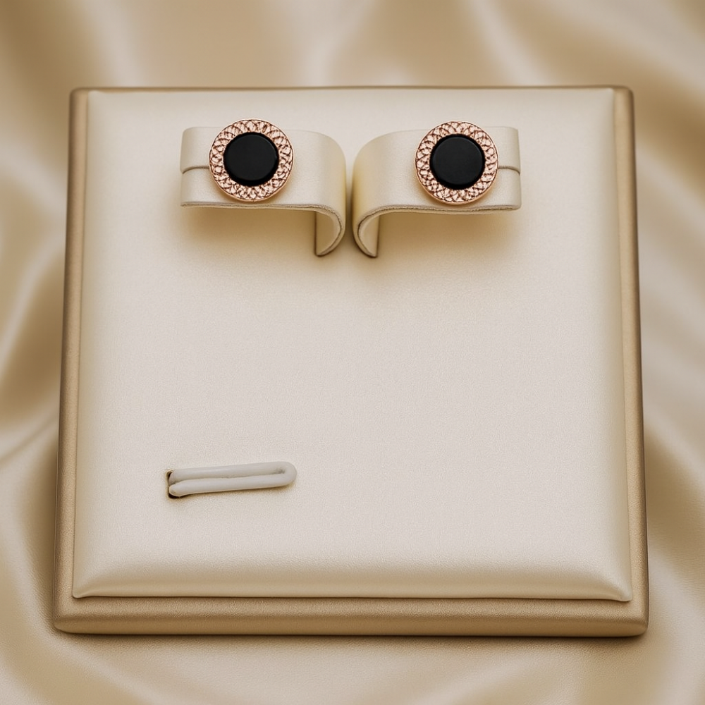 AG Collective Jewelry – Noir Éclat Studs