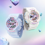 Casio Baby-G White Resin Strap Women Watch BA-110FH-7ADR