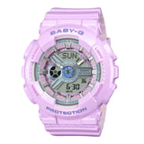 Casio Baby-G Digital-Analog Resin Strap Women's Watch BA-110MC Series
