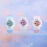 Casio Baby-G Resin Strap Women's Watch - Shock Resistant | BA-110PD With P Series