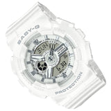 Casio Baby-G White Dial Digital Women Watch BA-110X-7A3DR-P