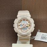 Casio Baby-G Quartz Digital-Analogue Blush Pink Resin Strap Women Watch BA-110XCP-4ADR-P