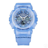 Casio Baby-G Blue Resin Strap Women's Watch BA-130CV-2ADR-P