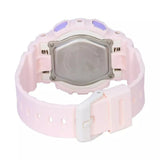 Casio Baby-G Digital-Analogue Pink Resin Strap Women Watch BA-130PM-4ADR-P
