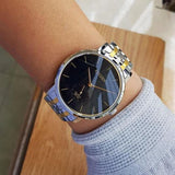 Citizen Quartz Black Dial Two-Tone Stainless Steel Strap Men Watch BE9174-55E