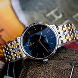 Citizen Quartz Black Dial Two-Tone Stainless Steel Strap Men Watch BE9174-55E