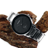 Citizen Black Dial Silver Stainless Steel Strap Men Watch BE9180-52E