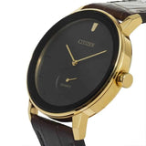 Citizen Black Dial Brown Leather Strap Men Watch BE9182-06E