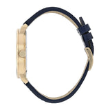 Citizen Blue Dial And Leather Strap Men Watch BE9183-03L