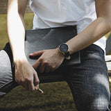 Citizen Blue Dial And Leather Strap Men Watch BE9183-03L