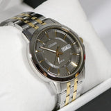 Citizen Black Dial Two-Tone Stainless Steel Strap Men Watch BF2018-52H