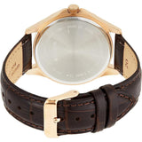 Citizen White Dial Brown Leather Strap Men Watch BF2023-01A