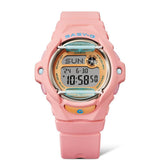 Casio Baby-G Digital Pink Resin Strap Women Watch BG-169PB-4DR