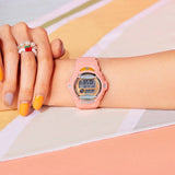 Casio Baby-G Digital Pink Resin Strap Women Watch BG-169PB-4DR