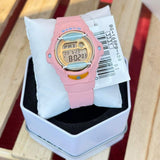 Casio Baby-G Digital Pink Resin Strap Women Watch BG-169PB-4DR
