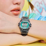 Casio Baby-G Gray Strap Shock Resistant Digital Watch for Women BG-169U-8BDR-P