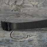 BCBGMAXAZRIA QUARTZ ROSE GOLD STAINLESS STEEL BG50671004 BLACK MESH STRAP WOMEN'S WATCH