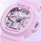 Casio Baby-G Pink Resin Strap Women's Watch - Shock Resistant | BGA-10D-6ADR-P