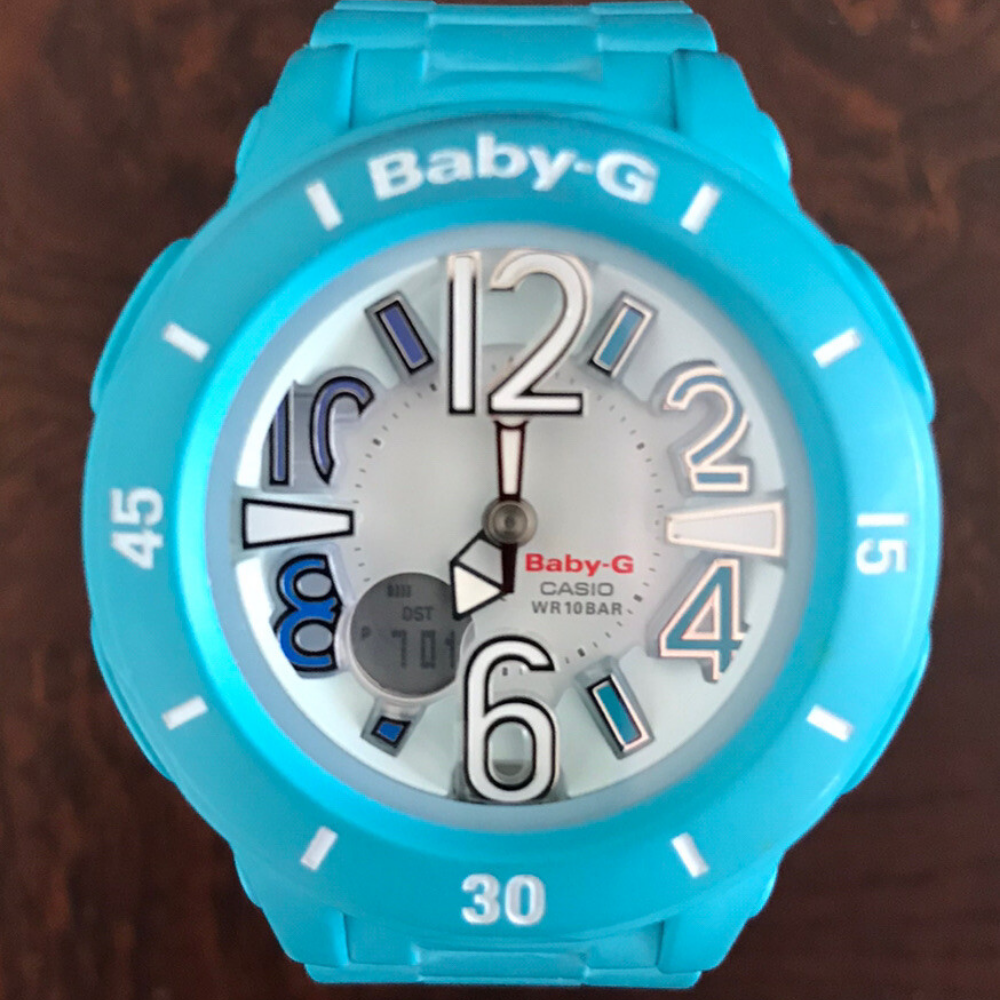 CASIO BABY-G BGA-170-2BDR NEON ILLUMINATOR WOMEN'S WATCH