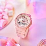 Casio Baby-G Pink Dial Resin Strap Women Watch BGA-280-4ADR-P