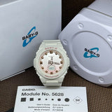 Casio Baby-G BGA-320 Series White Resin Strap Women Watch BGA-320-7A1DR-P