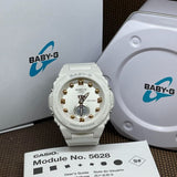 Casio Baby-G BGA-320 Series White Resin Strap Women Watch BGA-320-7A2DR-P