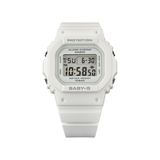 Casio Baby-G Digital White Resin Strap Women Watch BGD-565-7DR-P