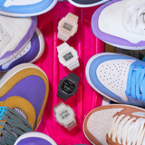 Casio Baby-G Digital White Resin Strap Women Watch BGD-565-7DR-P