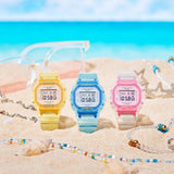 Casio Baby-G Lineup Translucent Blue Resin Band Women's Watch BGD-565SJ-2DR