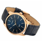 Citizen Blue Dial And Leather Strap Men Watch BH5003-00L