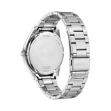 Citizen Quartz Analog Blue Dial Silver Stainless Steel Strap Men Watch BI1031-51L