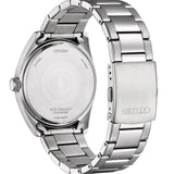Citizen Hyperion Orange Dial Silver Stainless Steel Strap Men Watch BI5110-54Z