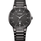 Citizen Quartz Black Stainless Steel Strap Men Watch BI5127-51H