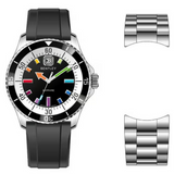 Bentley The Aurora Black FKM Strap Men Watch BL-20-07