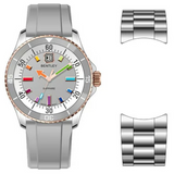 Bentley The Aurora White FKM Strap Men Watch BL-20-92