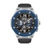 Bentley The Knight Black Silicone Strap Men Watch BL-25-80