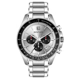 Bentley The Immense Silver Stainless Steel Strap Men's Watch BL-26-50