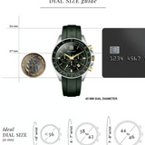Bentley The Immense Green Silicone Strap Men's Watch BL-27-95