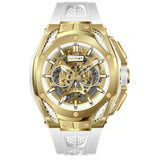 Bentley The Opulence White Silicone Strap Men's Watch BL-50-19