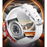 Bentley The Opulence White Silicone Strap Men's Watch BL-50-19