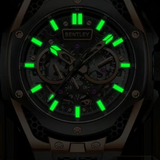 Bentley The Opulence Orange FKM Strap Men's Watch BL-50-36