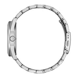Citizen Eco-Drive Silver Dial Stainless Steel Strap Men Watch BM7600-81A