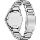 Citizen Eco-Drive Green Dial Silver Stainless Steel Strap Men Watch BM7620-83X