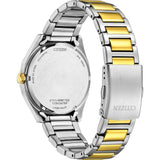 Citizen Eco-Drive Two-Tone Stainless Steel Strap Men Watch BM7624-82A