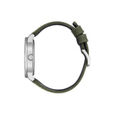 Citizen Eco-Drive Black Dial Green Nylon Strap Men Watch BM8590-10E