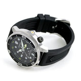 Citizen Eco-Drive Black Dial And Polyurethane Strap Men Watch BN2036-14E