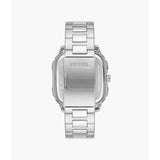 Fossil Multifunction Black Dial Silver Stainless Steel Strap Men Watch BQ2655