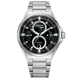 Citizen Attesa Eco-drive Triple Calendar Moon Phase Men's Watch BU0060-68E