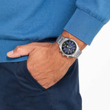 Citizen Eco-Drive Blue Dial Titanium Strap Men Watch BY1010-81L