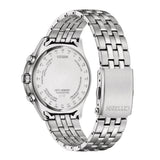 Citizen Eco-Drive Blue Dial Stainless Steel Strap Men's Watch - Moon Phase | BY1030-50L